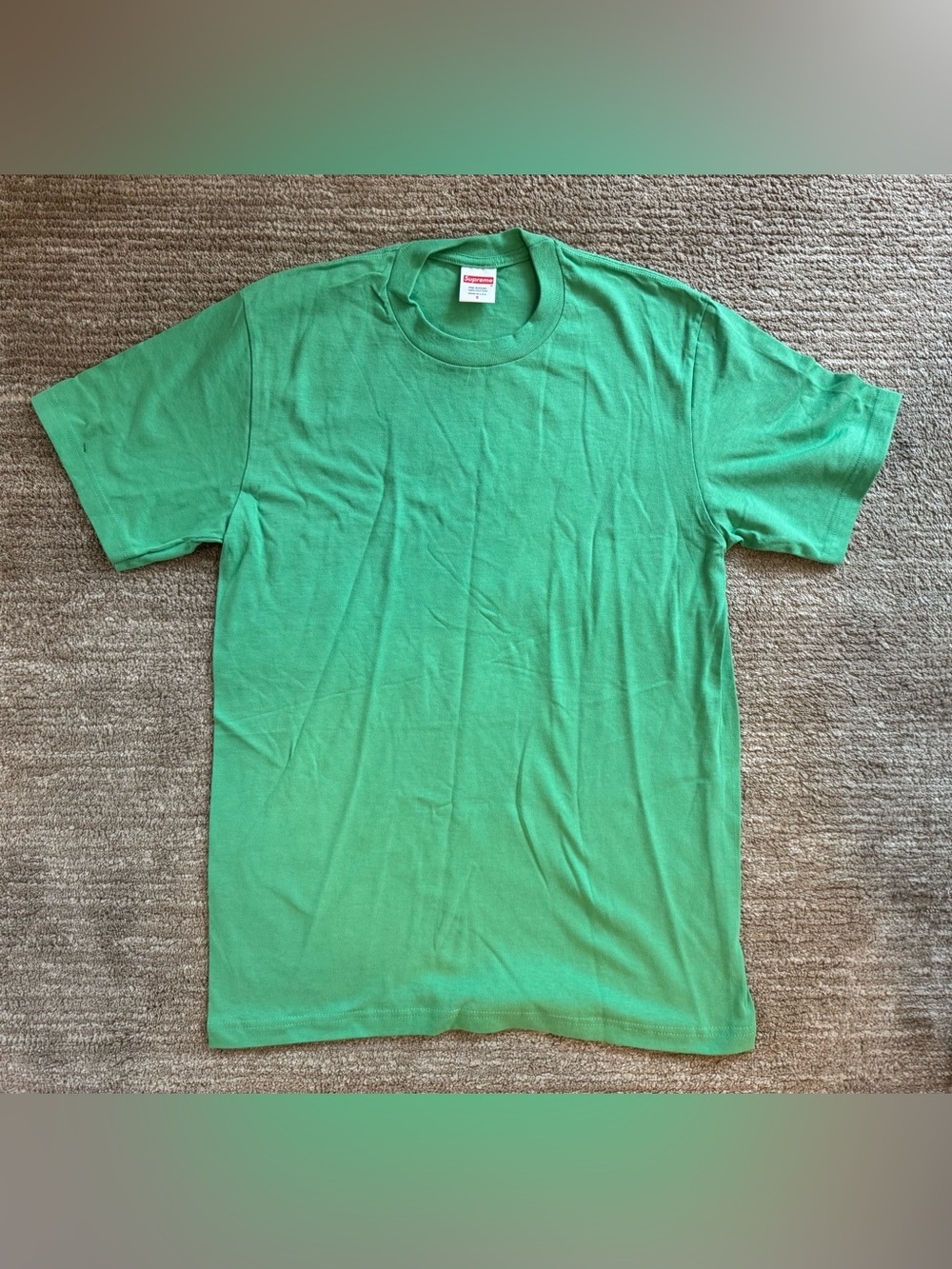 Supreme Green Short Sleeve Crewneck Tee Men’s Size Small